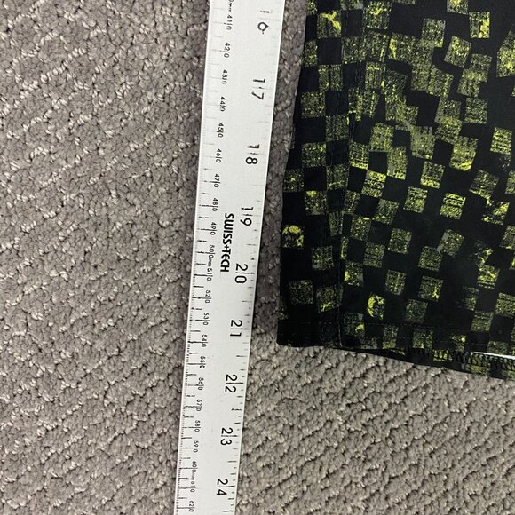 Vans Vanphibian Series Board Shorts Men's 36 Black Green Yellow Swim Hybrid - Picture 14 of 15